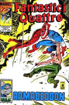 FANTASTICI QUATTRO 43-EDIZIONI STAR COMICS- nuvolosofumetti.