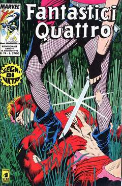 FANTASTICI QUATTRO 74-EDIZIONI STAR COMICS- nuvolosofumetti.