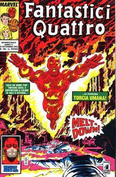 FANTASTICI QUATTRO 76-EDIZIONI STAR COMICS- nuvolosofumetti.