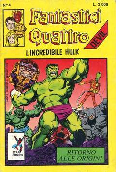 FANTASTICI QUATTRO 4-EDIZIONI STAR COMICS- nuvolosofumetti.