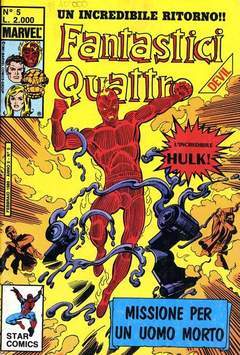 FANTASTICI QUATTRO 5-EDIZIONI STAR COMICS- nuvolosofumetti.