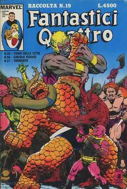 FANTASTICI QUATTRO RACCOLTA 19-EDIZIONI STAR COMICS- nuvolosofumetti.