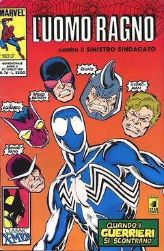 UOMO RAGNO 76-EDIZIONI STAR COMICS- nuvolosofumetti.