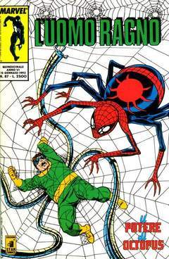 UOMO RAGNO 87-EDIZIONI STAR COMICS- nuvolosofumetti.