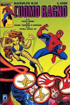 UOMO RAGNO RACCOLTA 25-EDIZIONI STAR COMICS- nuvolosofumetti.
