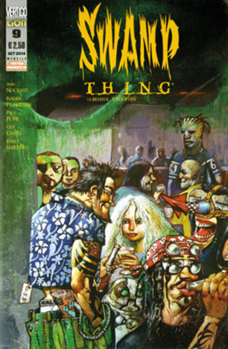 SWAMP THING DI BRIAN K. VAUGHAN 9-LION- nuvolosofumetti.
