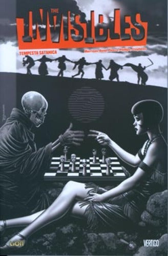 THE INVISIBLES # 7 ristampa - tempesta satanica-LION- nuvolosofumetti.
