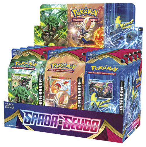 Pokemon Spada e scudo in italiano mazzi temtici