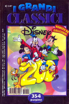 GRANDI CLASSICI 200, WALT DISNEY ITA, nuvolosofumetti,