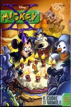X-MICKEY 13-WALT DISNEY ITA- nuvolosofumetti.