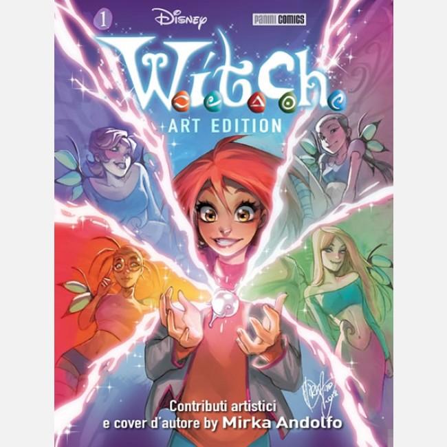 WITCH ART EDITION 1-PANINI DISNEY- nuvolosofumetti.