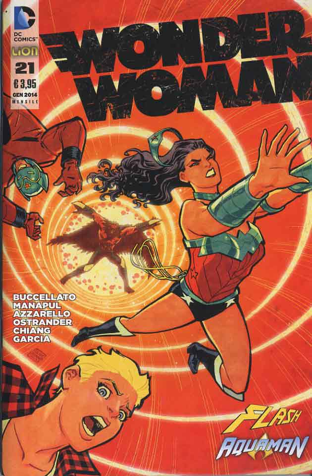 FLASH NEW 52 variant 21-LION- nuvolosofumetti.