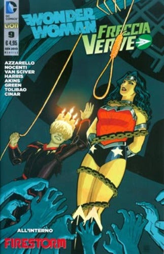 WONDER WOMAN serie 2012 9-LION- nuvolosofumetti.