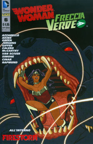 WONDER WOMAN serie 2012 6-LION- nuvolosofumetti.