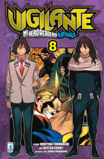 Vigilante My Hero Illegals 8, EDIZIONI STAR COMICS, nuvolosofumetti,
