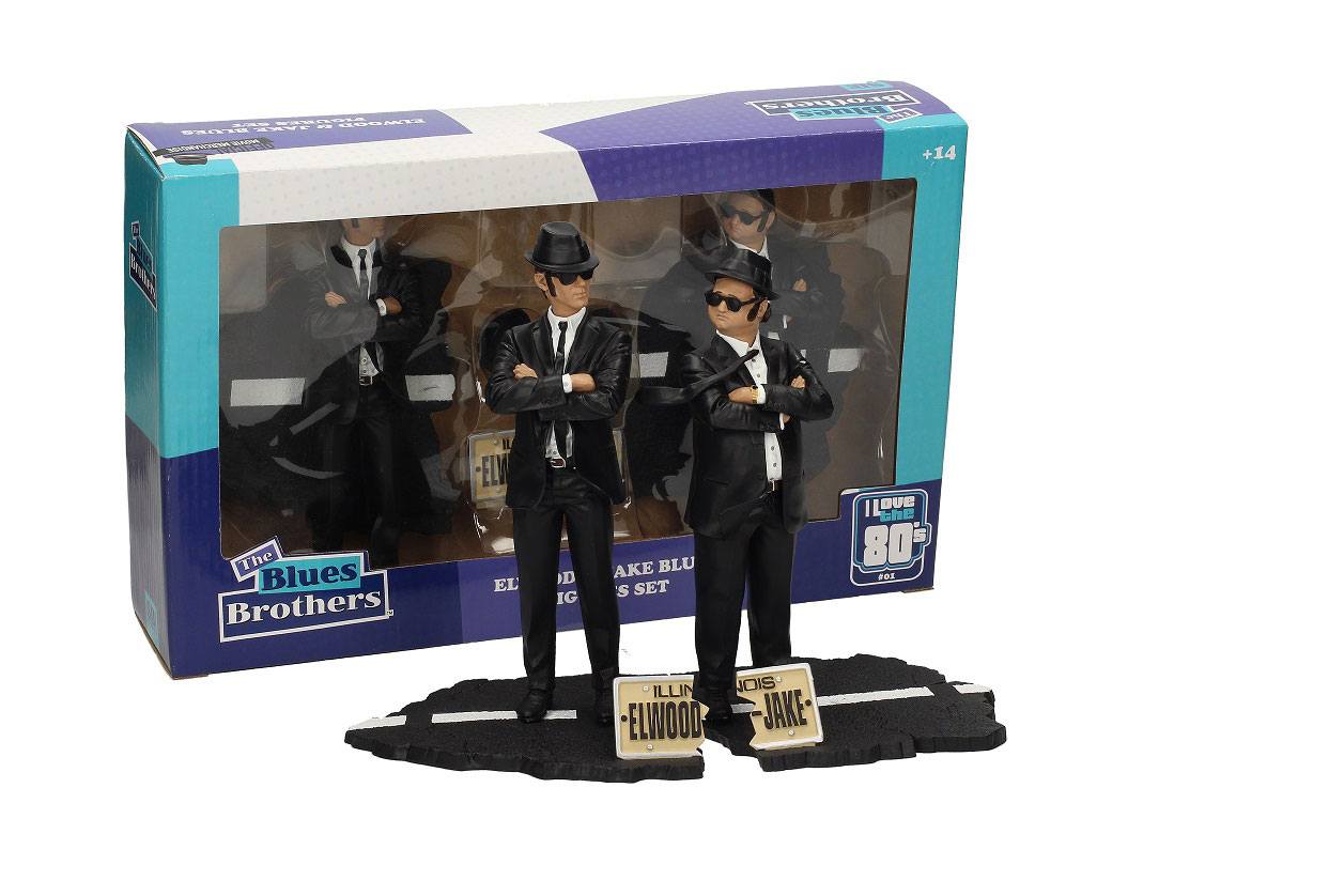 Blues Brothers Movie Icons Statue 2-Pack Jake & Elwood