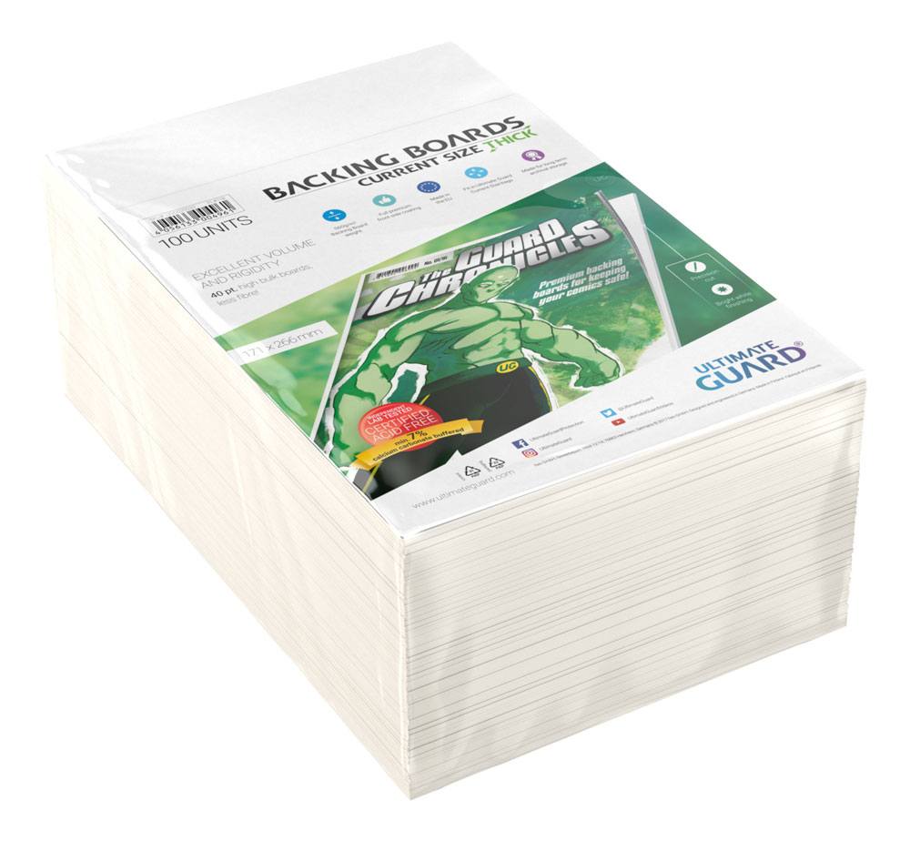 Cartoncini Comics 40pt- Comic Backing Boards Thick Current Size (100)