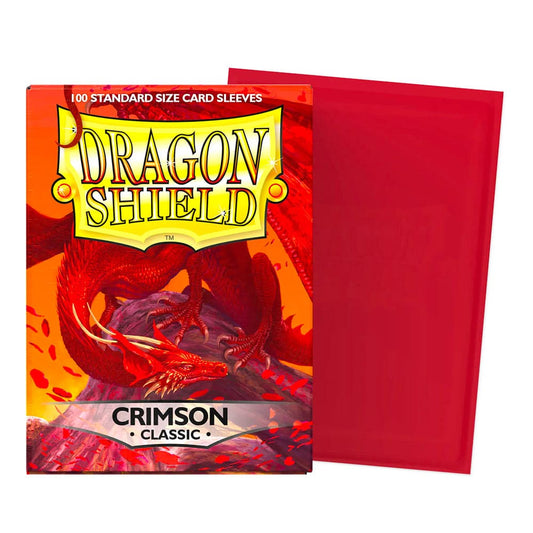 Dragon shield Crimson classic 100 bustine