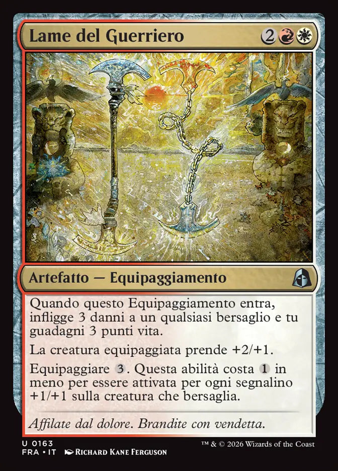 Frattura della Realtà 163 Lame del Guerriero