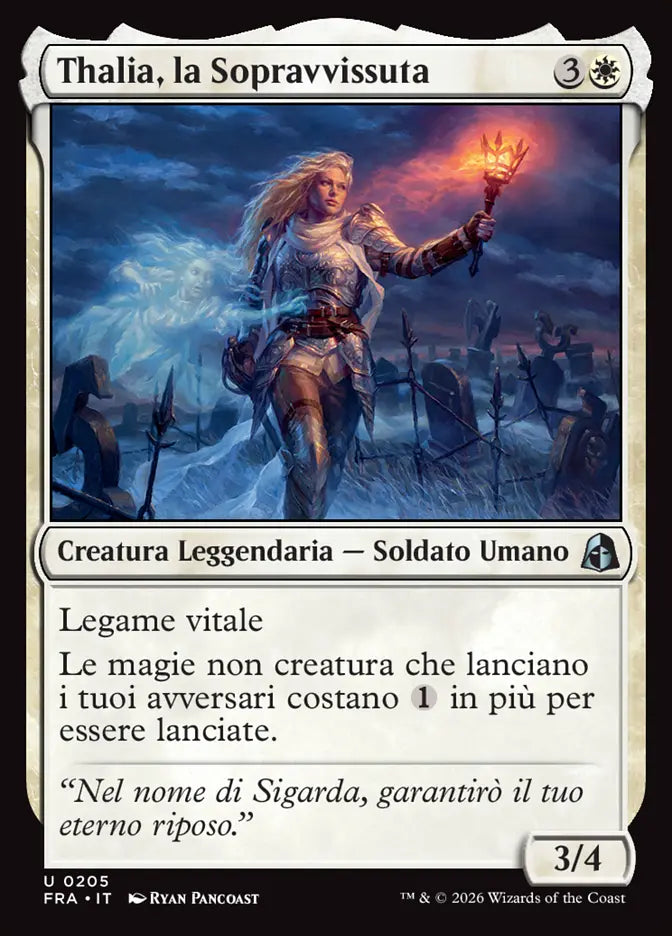 Frattura della Realtà 205 Thalia, la Sopravvissuta
