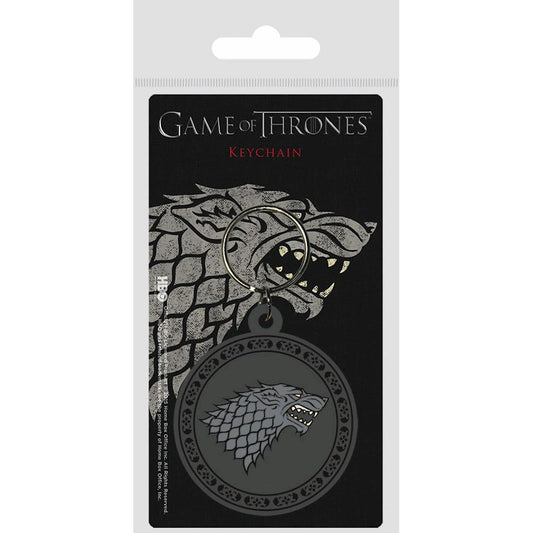 Portachiavi Game of Thrones (Trono di Spade) Stark in gomma