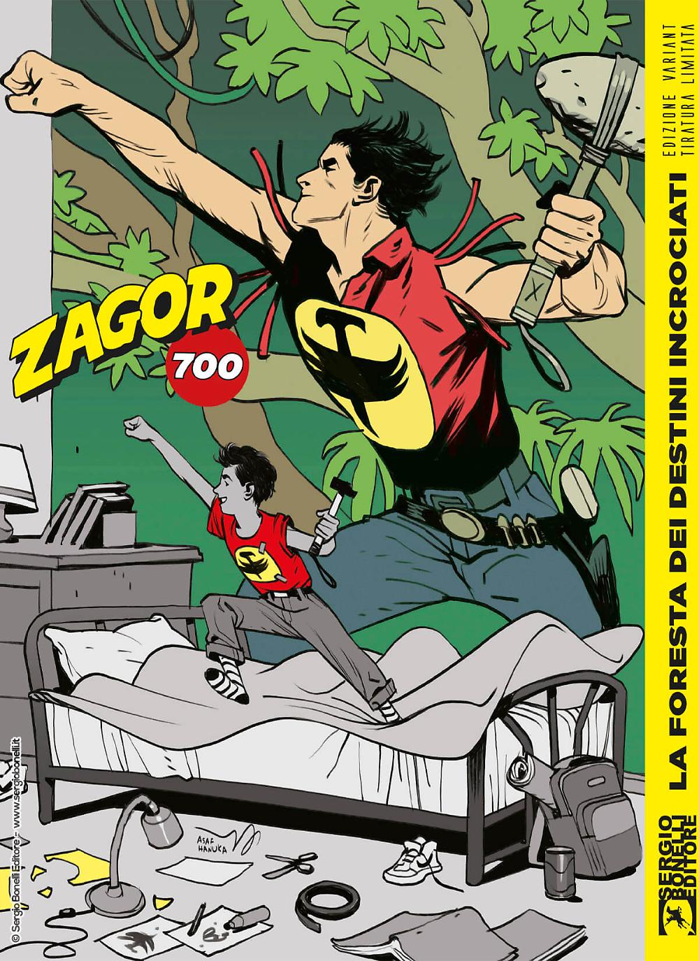 Zagor 700 variant Lucca 2023