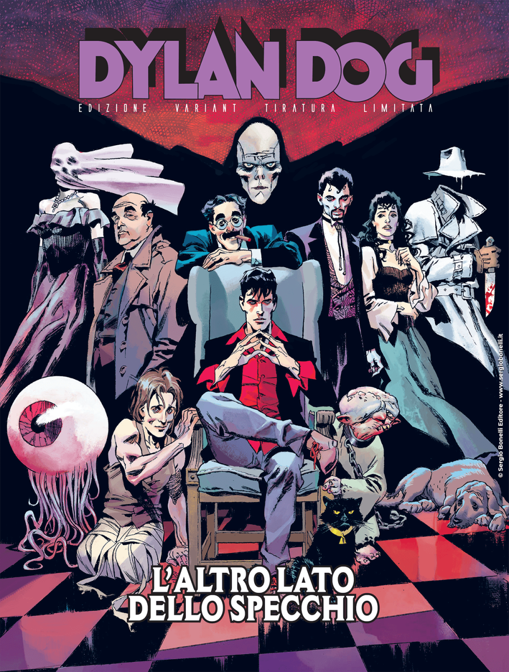 Dylan Dog 446 variant Lucca 2023