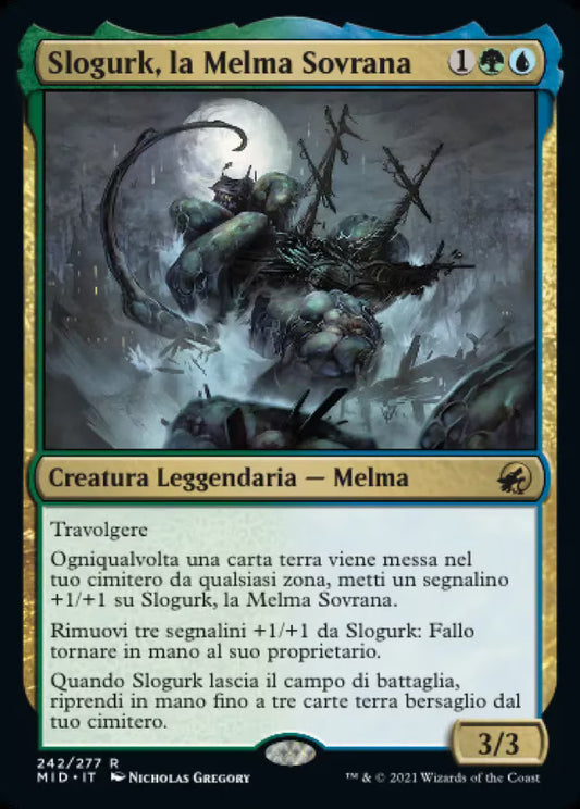 Innistrad caccia di mezzanotte 419 Slogurk, la Melma Sovrana foil