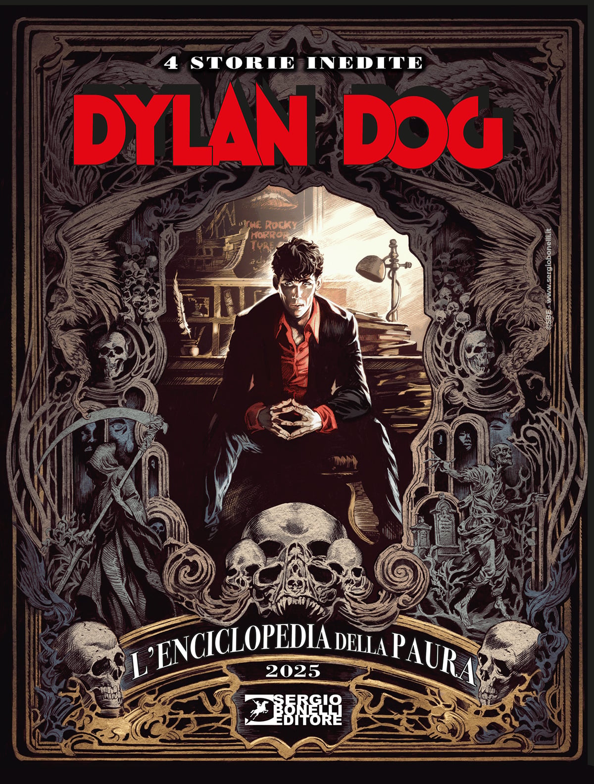 DYLAN DOG PRESENTA L`ENCICLOPEDIA DELLA PAURA 2025