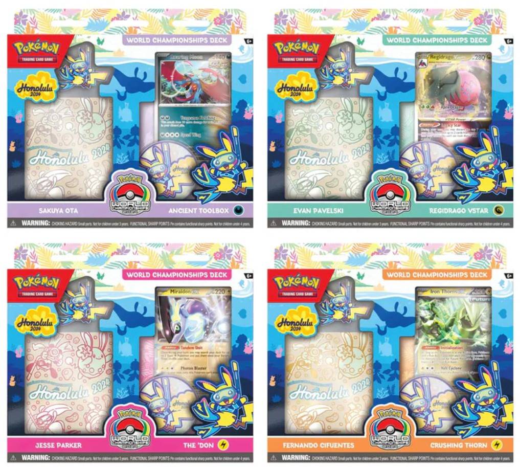 Pokemon Campionati Mondiali 2024 (Mazzi Speciali, Soggetti Vari, ITA)