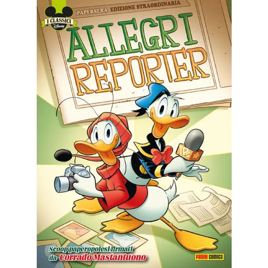 Paperino e Paperoga allegri reporter