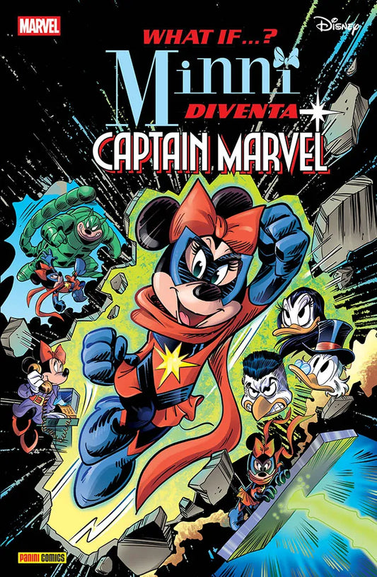 MARVEL WHAT IF MINNIE DIVENTA CAPITAN MARVEL