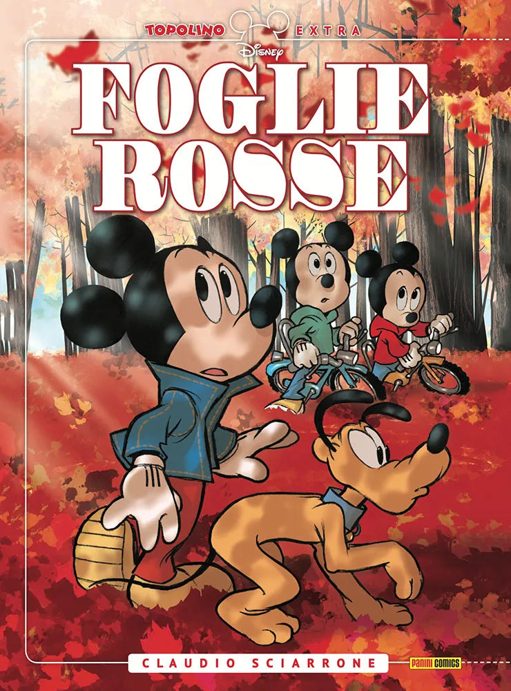 LE STORIE DI TOPOLINO          foglie rosse