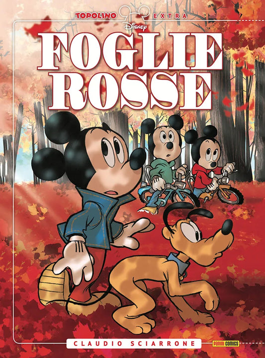 LE STORIE DI TOPOLINO          foglie rosse