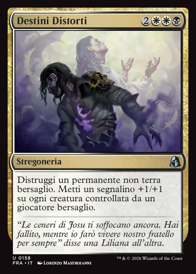 Frattura della Realtà 158 Destini Distorti