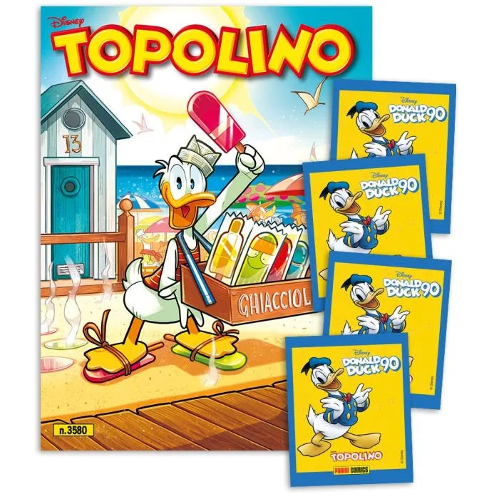 Topolino 3580 + 4 BUSTINE