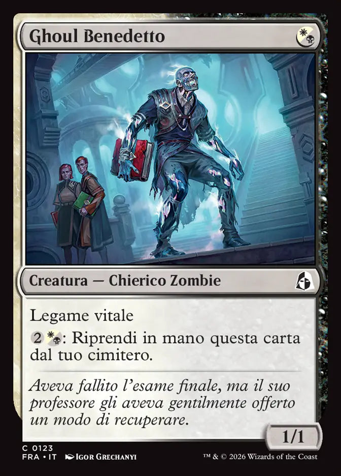 Frattura della Realtà 123 Ghoul Benedetto