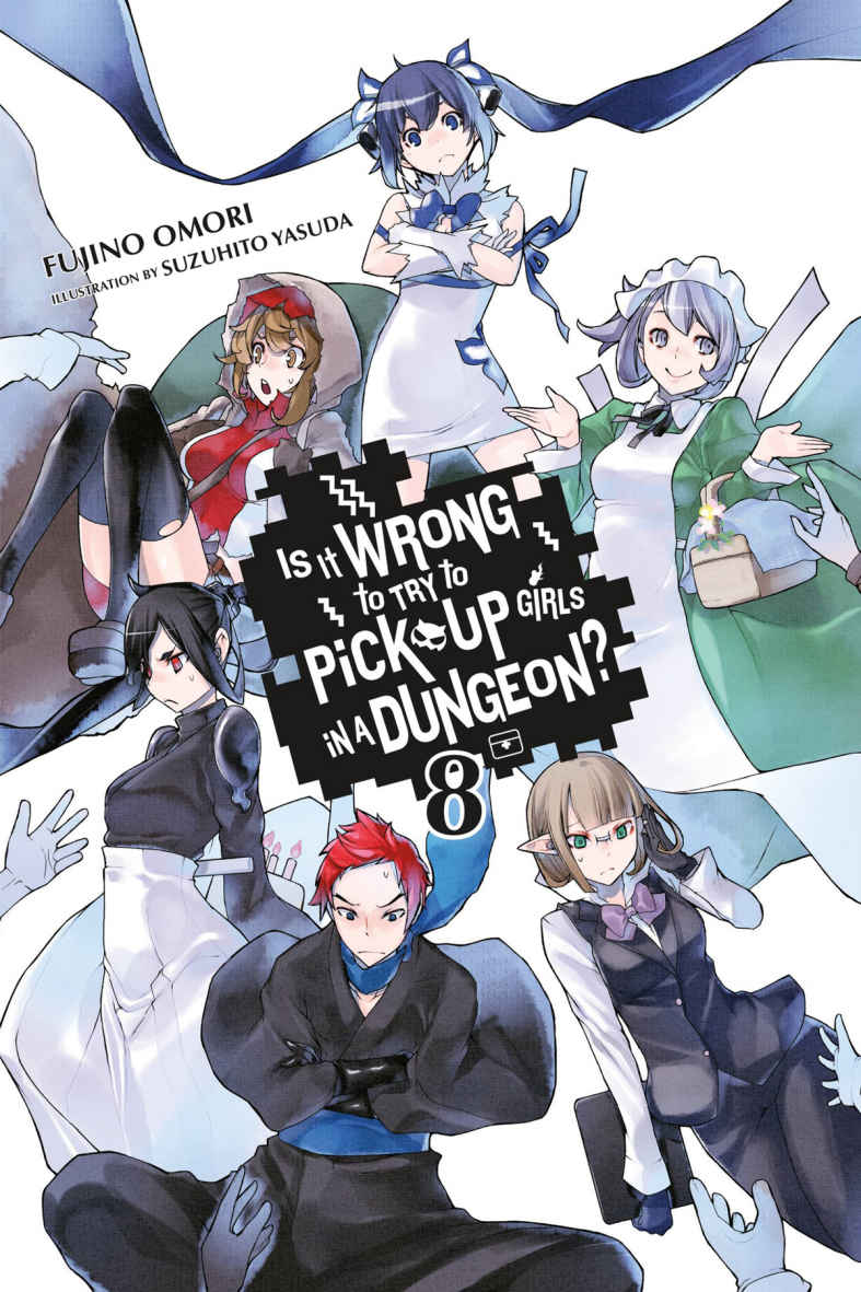 Danmachi light novel 8