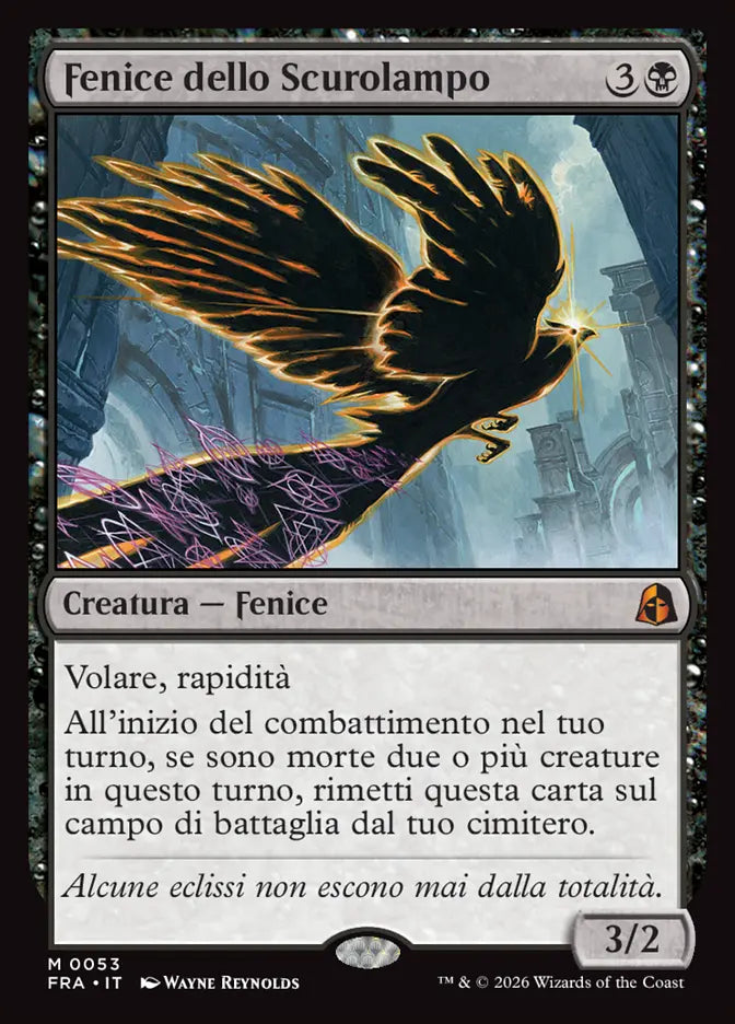 Frattura della Realtà 53 Fenice dello Scurolampo