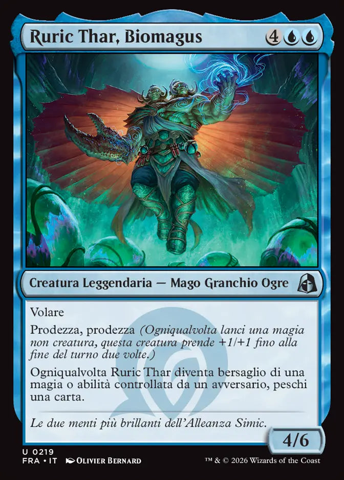 Frattura della Realtà 219 Ruric Thar, Biomagus