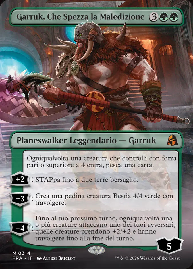 Frattura della Realtà 314 Garruk, Che Spezza la Maledizione