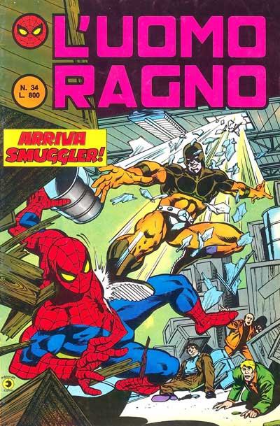 UOMO RAGNO SECONDA SERIE 34