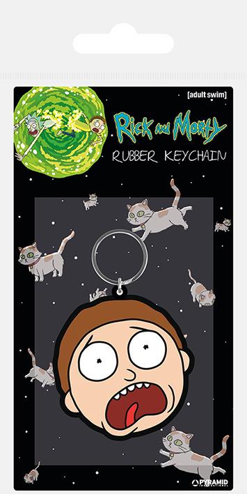 Portachiavi Rick And Morty Morty Terrified Face
