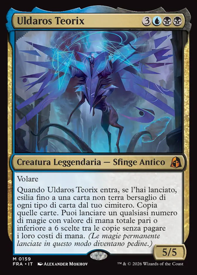 Frattura della Realtà 159 Uldaros Teorix