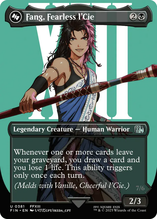 Final Fantasy extra 381 Fang, l'Cie Intrepida/Ragnarok, Salvezza Divina