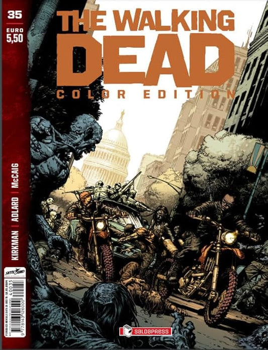 The walking dead edicola color 35