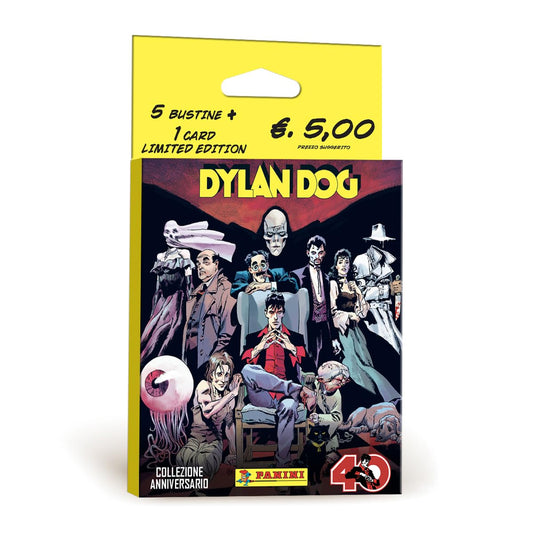 DYLAN DOG STICKER ALBUM E TRADING CARD COLLECTION ECOBLISTER 5 BUSTINE