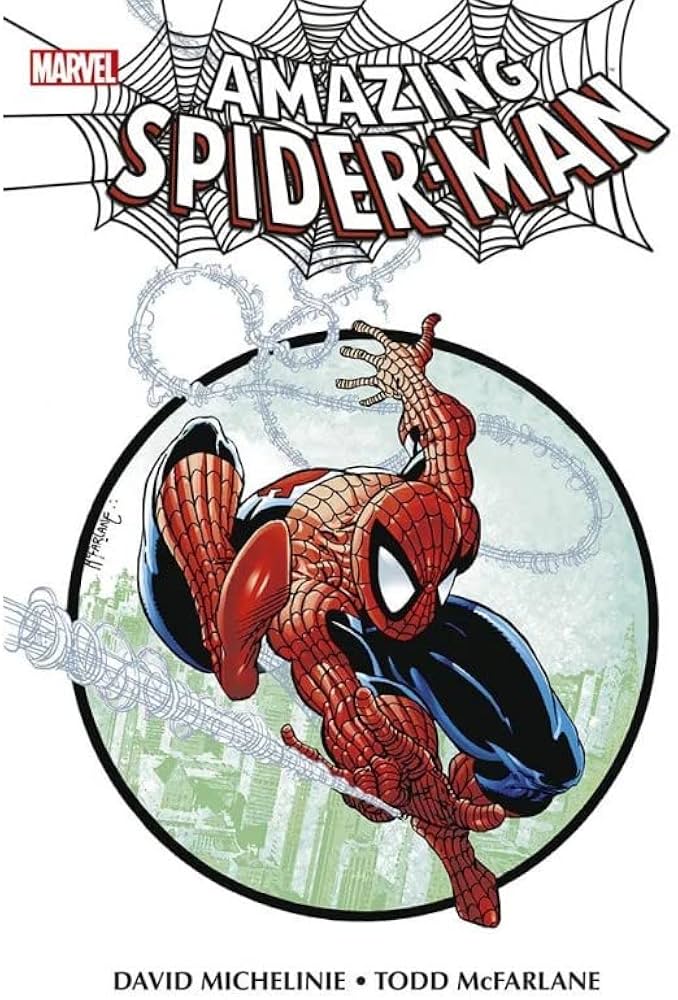 MARVEL OMNIBUS SPIDER-MAN DI DAVID MICHELINE - TODD McFARLANE RISTAMPA
