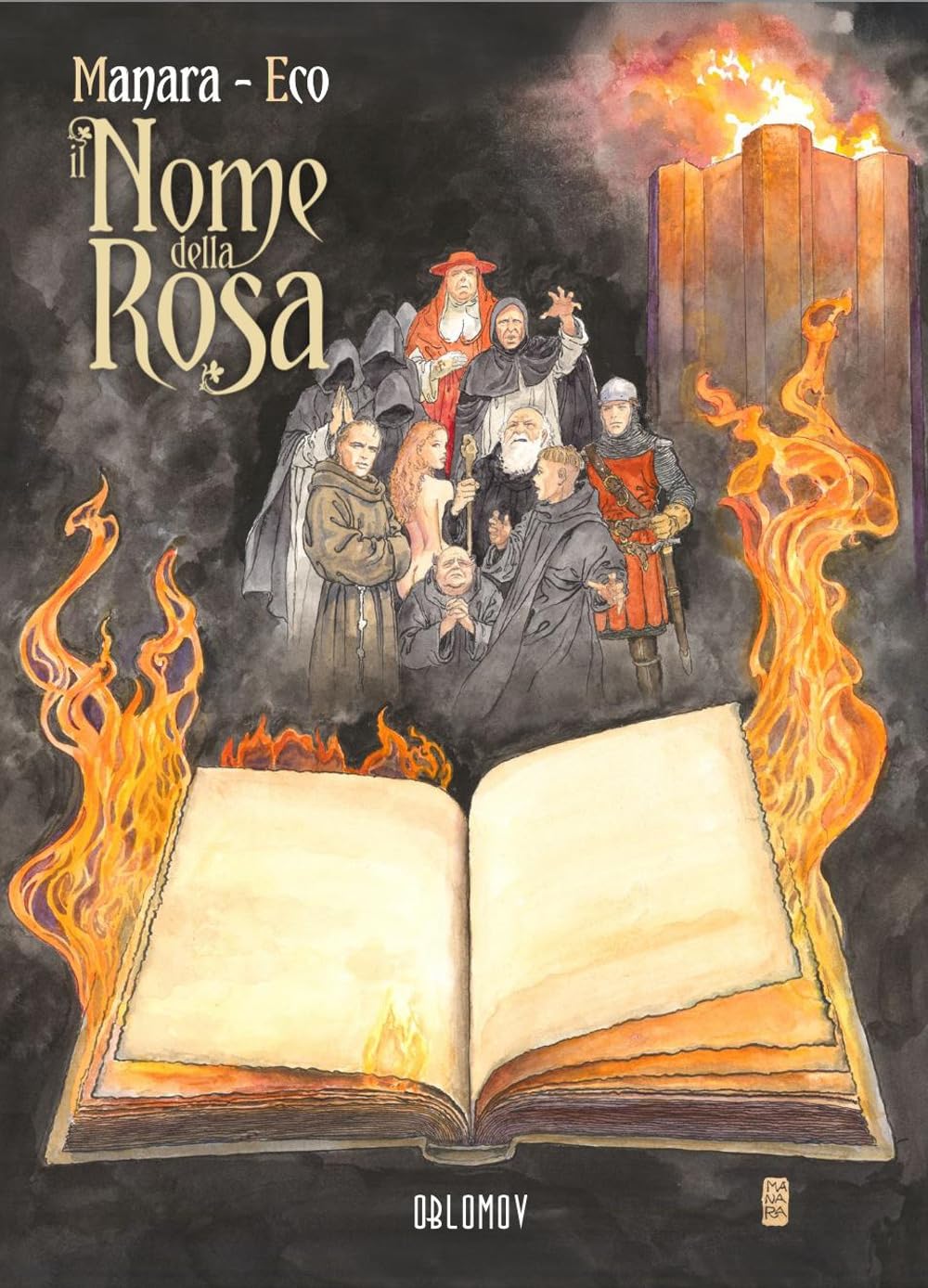 NOME DELLA ROSA COFANETTO VOLUMI 1- 2