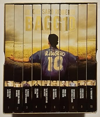 Io che sarò Roberto Baggio cofanetto 10 dvd gazzetta dello sport